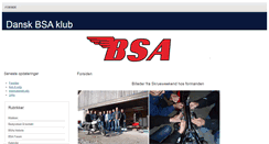 Desktop Screenshot of bsa.dk