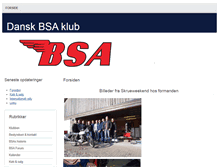 Tablet Screenshot of bsa.dk